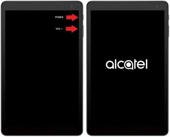 Como formatar tablet Alcatel 1T 7 pelo modo de recuperação?