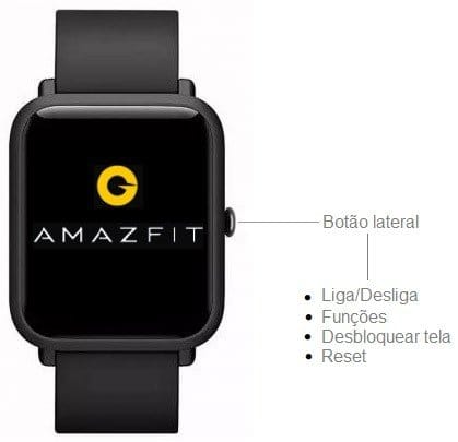 amazfit bip configurações