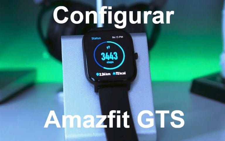 Como configurar Amazfit GTS