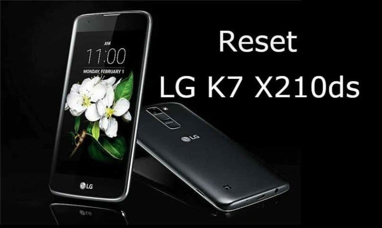 Como formatar LG K7 X210ds – Hard Reset