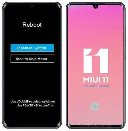Como formatar Xiaomi Mi Note 10 pelo modo de recuperação?