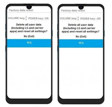 Como formatar LG K50s