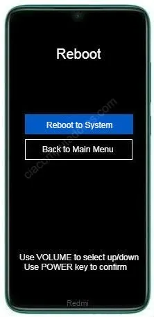 Como resetar Xiaomi Redmi 8A pelo modo de recuperação?