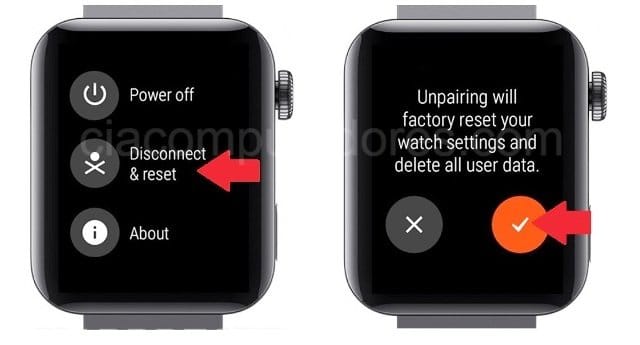 Redefinindo as configurações do Xiaomi Mi Watch