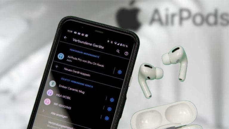 Como corrigir o áudio do AirPods