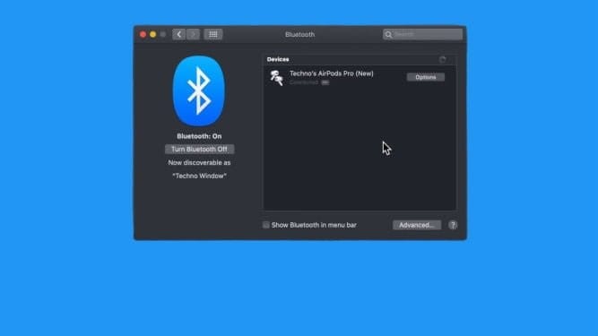 Como conectar o AirPods no Mac?