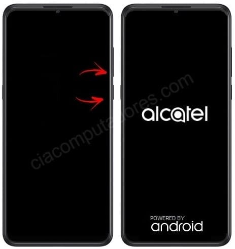 Como formatar o Alcatel 3X através do modo de recuperação?