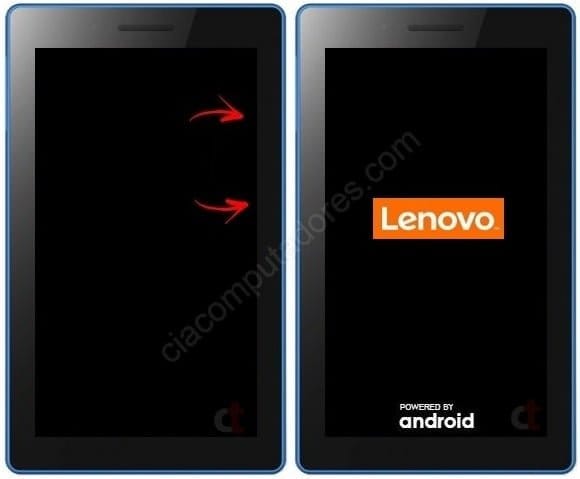 Como formatar o Lenovo Tab3 7 Essential pelo modo de recuperação?