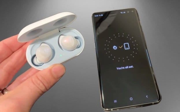 Conectando o Galaxy Buds com o celular