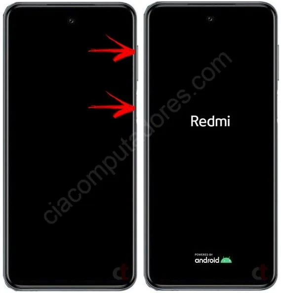 Como formatar Xiaomi Redmi Note 9s (modo de recuperação)