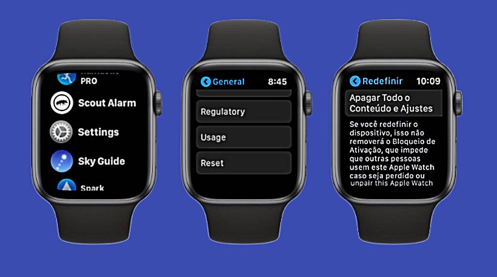 Como liberar memória no Apple Watch