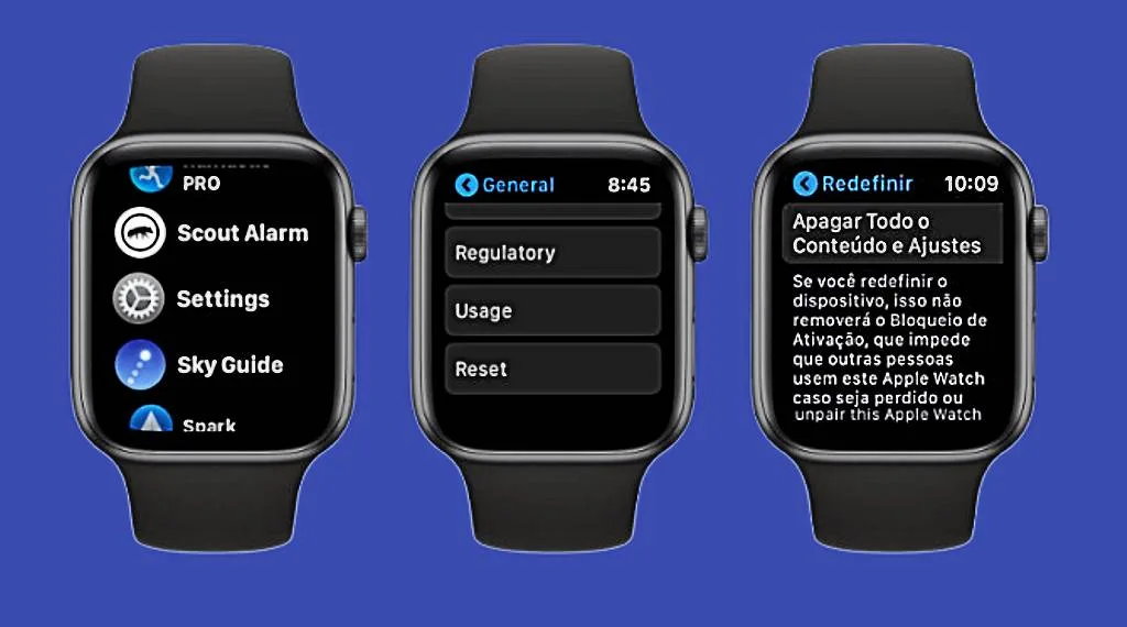 Como liberar memória no Apple Watch