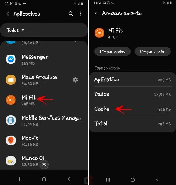 Como corrigir problema de notificação na Xiaomi Mi Band 4