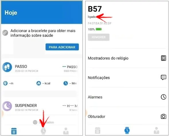 Como configurar smartwatch B57 Hero Band 3