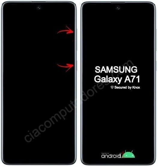 Como formatar o Samsung Galaxy A71 através do modo de recuperação?