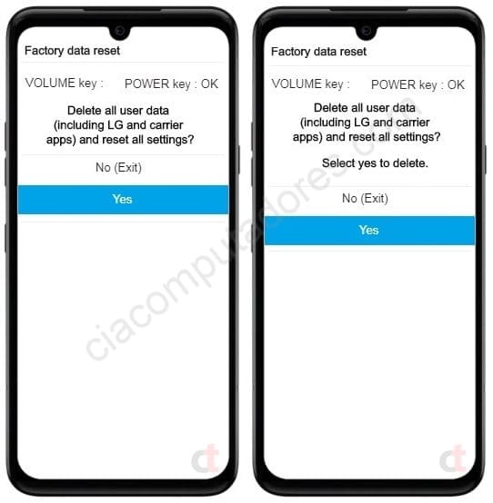 Como formatar LG G8X ThinQ