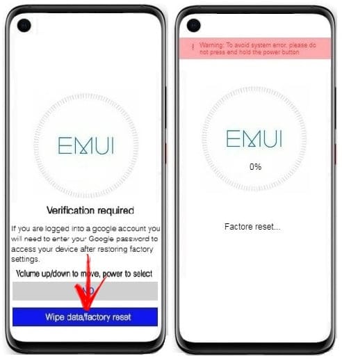 Como formatar Huawei Nova 5T