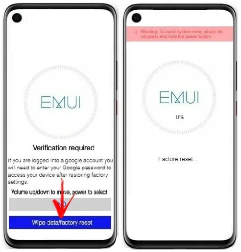 Como formatar Huawei Nova 5T