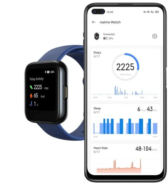 Como parear o Realme Watch no telefone?