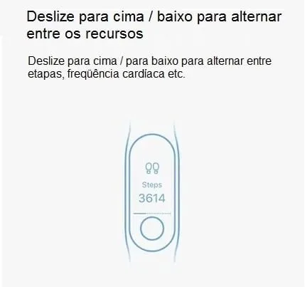 Como usar o touch da Mi band 5?