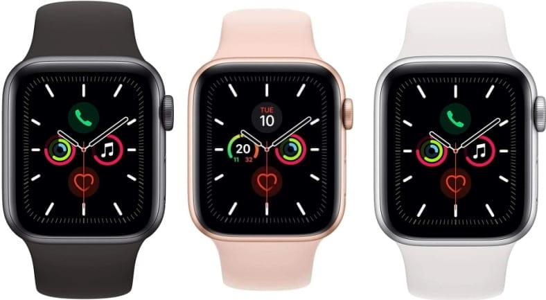 Cores do smartwatch IWO 12 Série 5