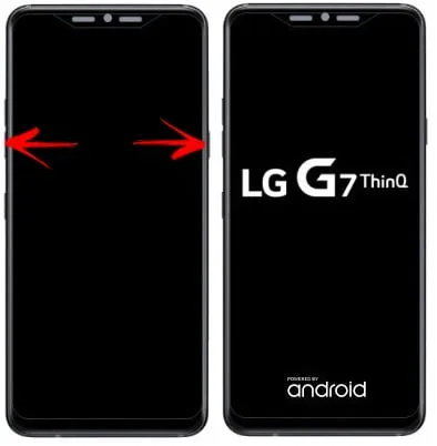 Hard reset LG G7 ThinQ