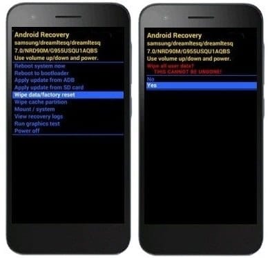 Hard reset Vodafone Smart E8