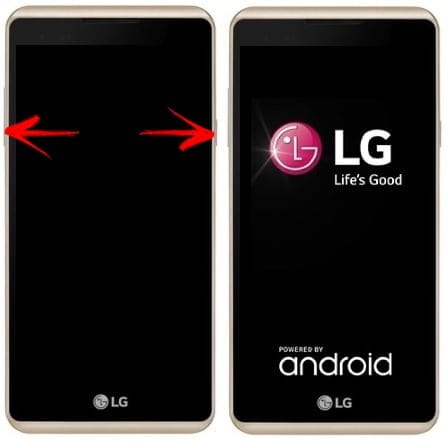 Hard reset LG X Style