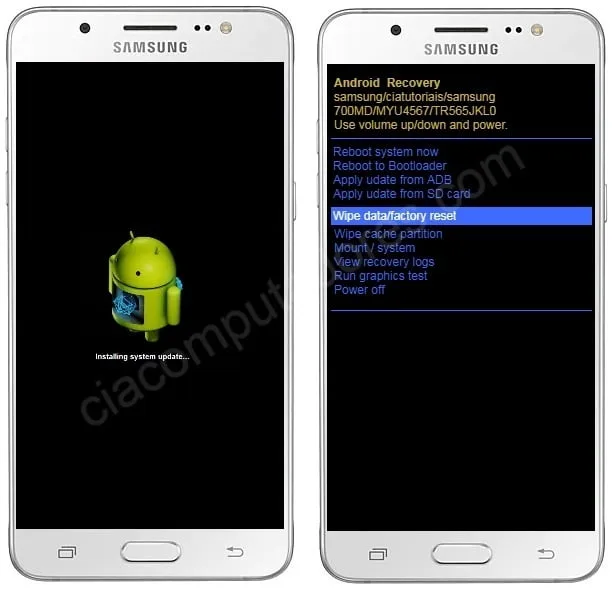 Como formatar o Samsung Galaxy J5 pelo modo de recuperação?