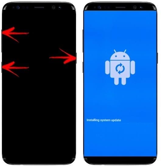 Como resetar Samsung Galaxy S8 ou Galaxy S8+ pelo modo de recuperação?