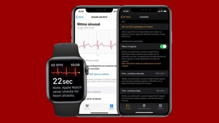 Aplicativo e relógio Apple