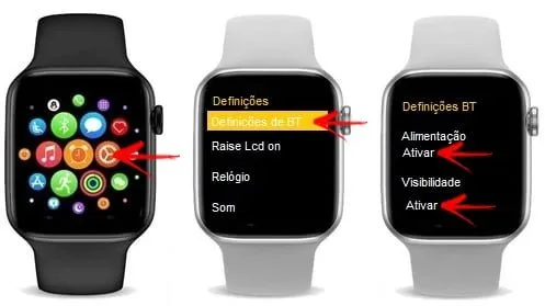 Emparelhando o Smartwatch IWO 12 Max no telefone Android