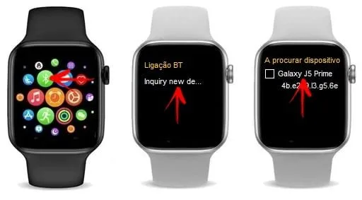 Emparelhando o Smartwatch IWO 12 Max no telefone Android