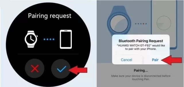 Como emparelhar o Huawei Watch GT?