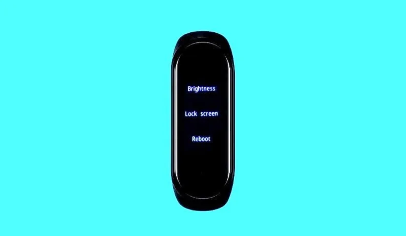 Reiniciando a Xiaomi Mi Band 4