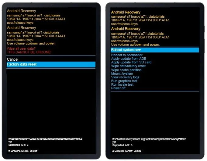 Hard reset Samsung Galaxy Tab S6 Lite