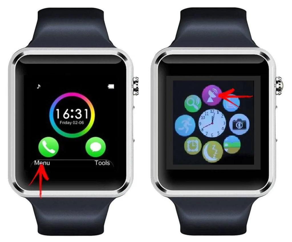 Como ler as mensagens do WhatsApp no Smartwatch A1