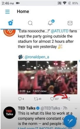 Como baixar vídeos do Twitter a partir de um celular Android?