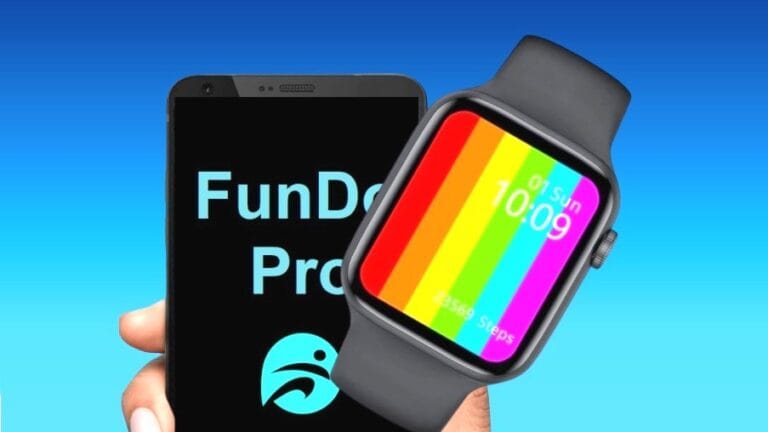 App Fundo Pro e Smartwatch IWO W26
