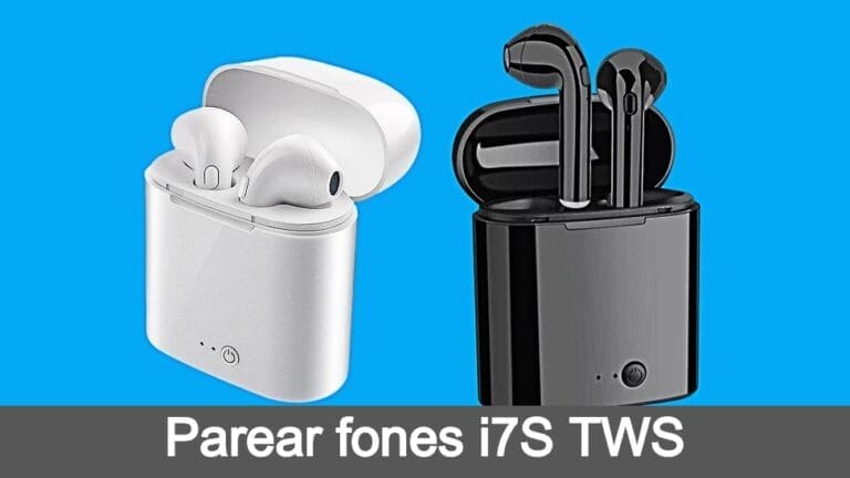 Case e fones bluetooth i7S