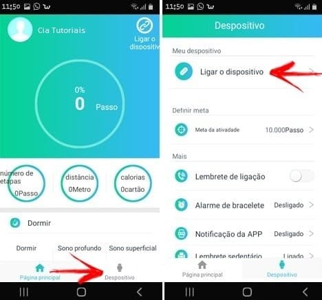 Como conectar a Smartband M2 com o celular?