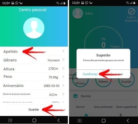Como conectar a Smartband M2 com o celular?