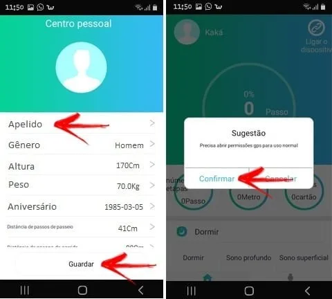 Como conectar a Smartband M2 com o celular?