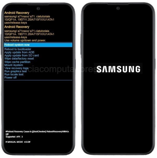 Como formatar Samsung Galaxy A01 pelo modo de recuperação?