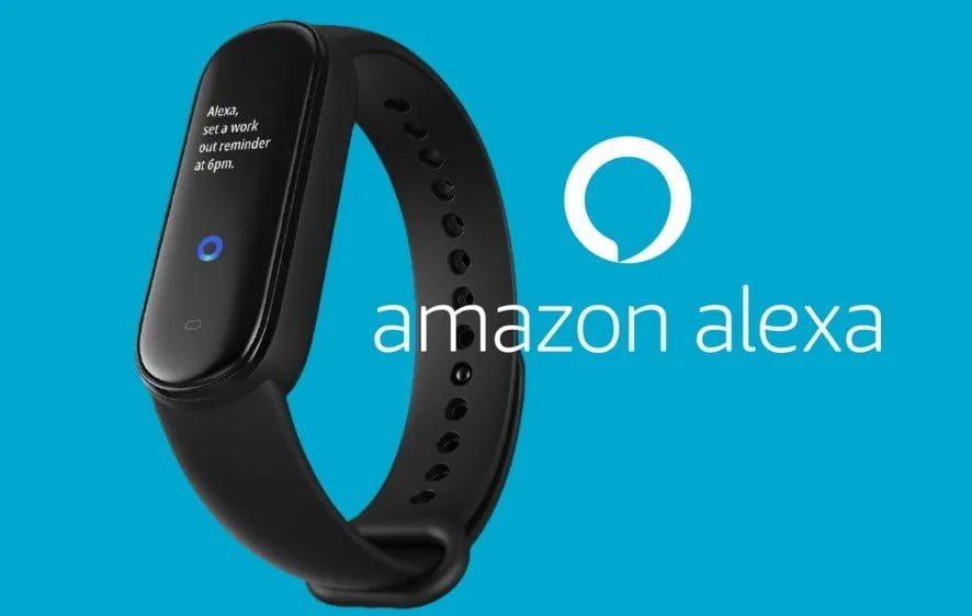 Como sincronizar a Alexa na Amazfit Band 5