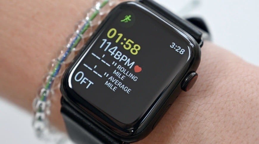 Apple watch no pulso