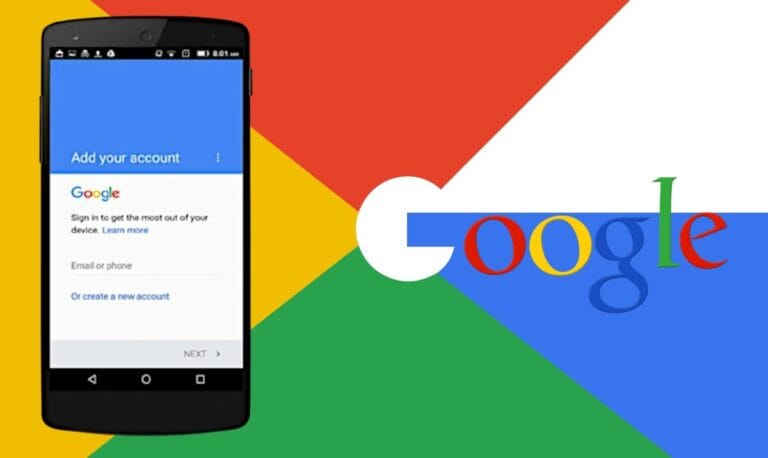 Como ignorar a conta do Google no celular