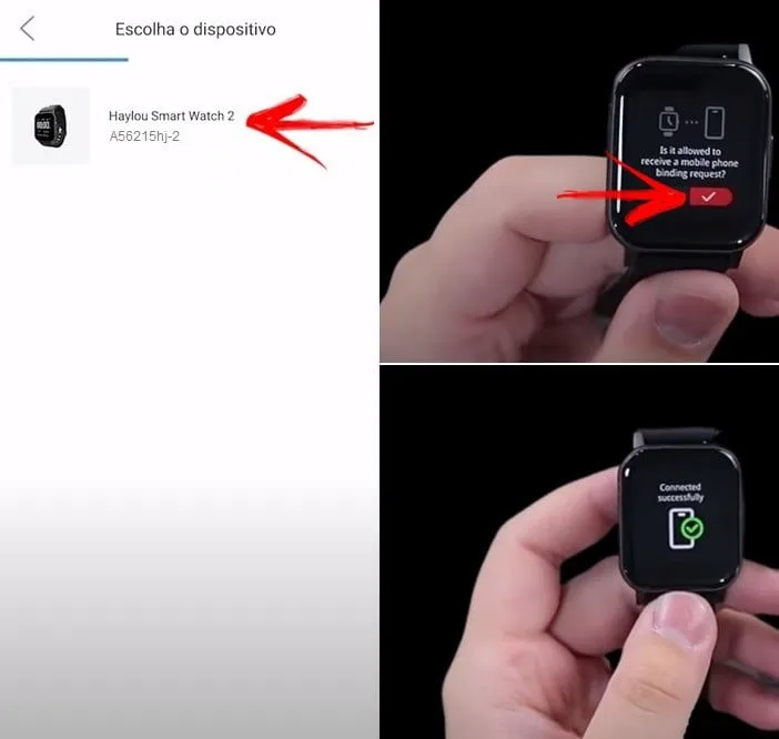 ATUALIZADO ✓ Como CONECTAR Smartwatch HAYLOU LS02 com o Celular