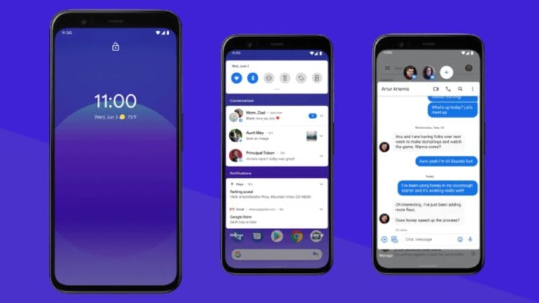 Como usar o recurso Bolhas de bate-papo no Android 11