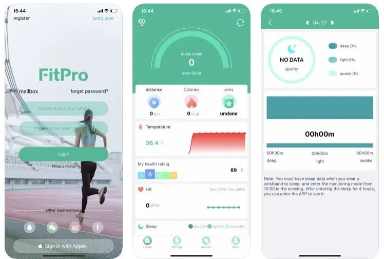 Aplicativo para o IWO Max 2.0